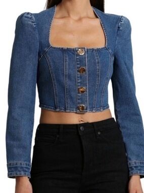 Avec Les Filles Jean corset top